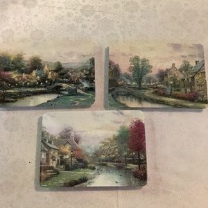 Thomas Kinkade ceramic prints